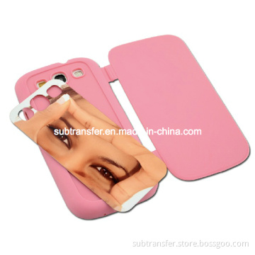 Sublimation Rubber/Silica Gel Flip Phone Case S3